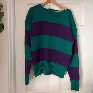 Vintage Polo by Ralph Lauren Striped Sweater